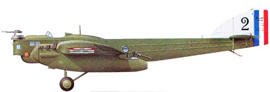 Profil couleur du Blériot 127