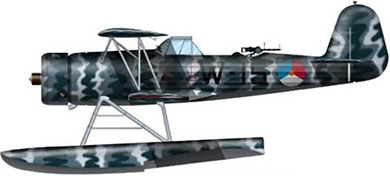 Profil couleur du Fokker C.XIV-W