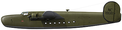 Profil couleur du Consolidated C-87/C-109 Liberator Express