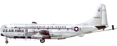 Profil couleur du Boeing C-97 / KC-97 Stratofreighter