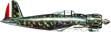 Profil couleur du Caproni F.5