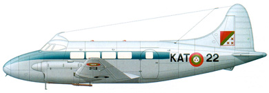 Profil couleur du De Havilland DH.104 Dove/Devon