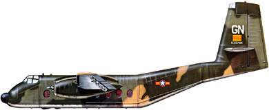 Profil couleur du De Havilland Canada DHC-4 Caribou