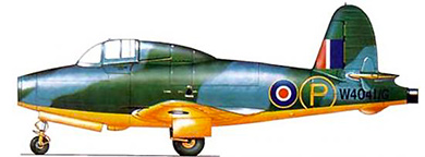 Profil couleur du Gloster E28/39 Whittle