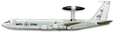 Profil couleur du Boeing E-3 Sentry