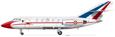 Profil couleur du Dassault Mystère XX / Falcon 20