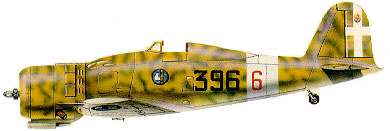 Profil couleur du Fiat G.50 Freccia