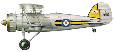 Profil couleur du Gloster SS.19B Gauntlet