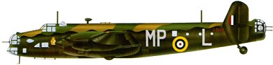 Profil couleur du Handley Page HP.57 Halifax