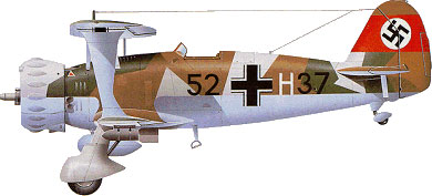 Profil couleur du Henschel Hs 123