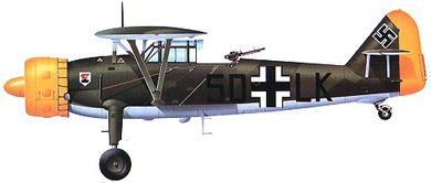 Profil couleur du Henschel Hs 126