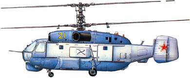 Profil couleur du Kamov Ka-27  ‘Helix’