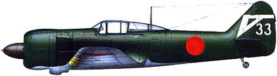 Profil couleur du Kawasaki Ki-100