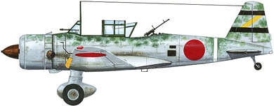 Profil couleur du Mitsubishi Ki-51 ‘Sonia’