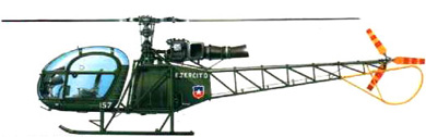 Profil couleur du Aérospatiale SA.315 Lama