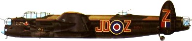 Profil couleur du Avro  Lancaster