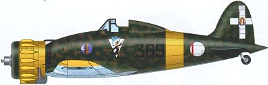 Profil couleur du Macchi MC.200 Saetta