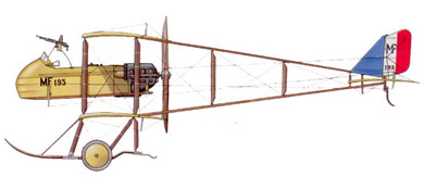 Profil couleur du Farman MF-11