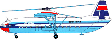 Profil couleur du Mil Mi-12  ‘Homer’