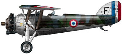 Profil couleur du Morane-Saulnier MS.230