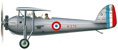 Profil couleur du Morane-Saulnier MS.315/MS.317