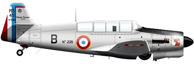 Profil couleur du Morane-Saulnier MS.470 Vanneau