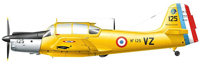 Profil couleur du Morane-Saulnier MS.733 Alcyon