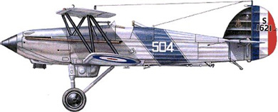 Profil couleur du Hawker  Nimrod