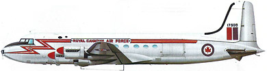 Profil couleur du Canadair CL-2/DC-4M North Star