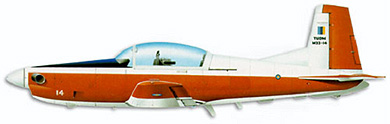 Profil couleur du Pilatus PC-7 Turbo Trainer