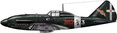 Profil couleur du Reggiane Re.2005 Sagittario