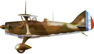 Profil couleur du Blériot-SPAD S.510