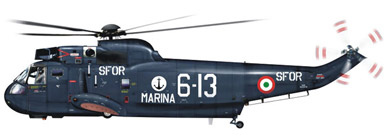 Profil couleur du Sikorsky SH-3 Sea King