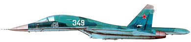 Profil couleur du Sukhoï Su-34  ‘Fullback’