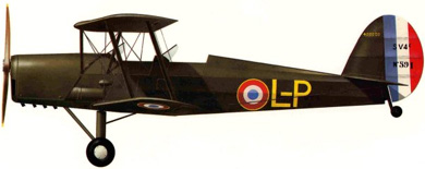 Profil couleur du Stampe SV.4