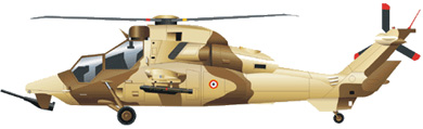 Profil couleur du Eurocopter EC-665 Tigre