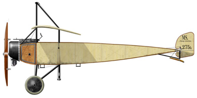 Profil couleur du Morane-Saulnier Type-L