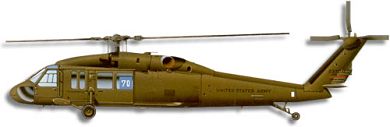 Profil couleur du Sikorsky UH-60/MH-60 Blackhawk