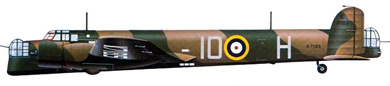 Profil couleur du Armstrong Whitworth AW.38 Whitley