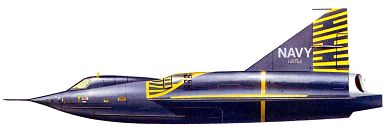 Profil couleur du Convair XF2Y Sea Dart