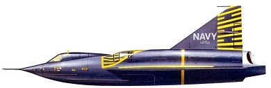 Profil couleur du Convair XF2Y Sea Dart