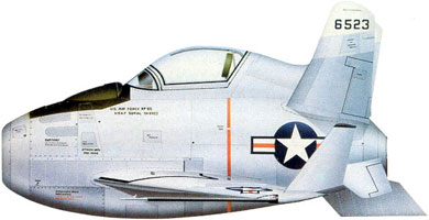 Profil couleur du McDonnell XF-85 Goblin