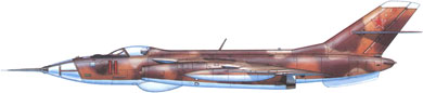 Profil couleur du Yakovlev Yak-28  ‘Brewer’