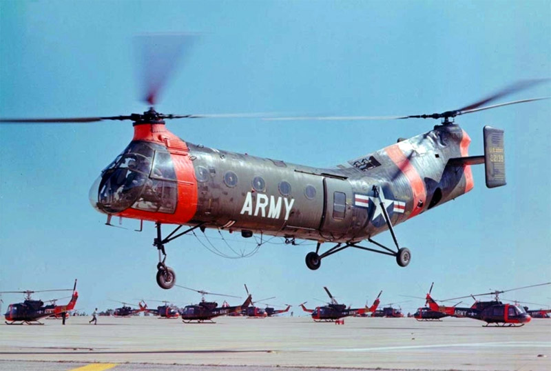 Piasecki H-21 Shawnee/Workhorse - avionslegendaires.net