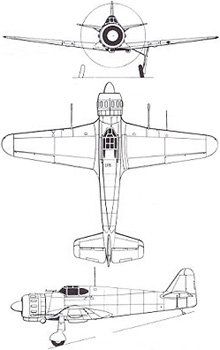 Plan 3 vues du Bloch MB.152