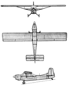 Plan 3 vues du Nord N.3400 Norbarbe