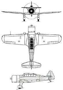 Plan 3 vues du VL  Pyry