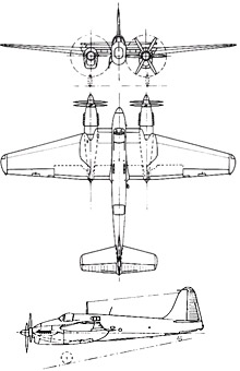 Plan 3 vues du Short Sturgeon