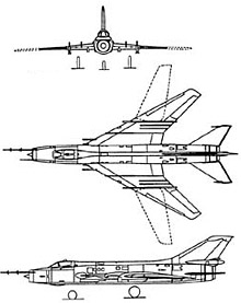 Plan 3 vues du Sukhoï Su-17/20/22  'Fitter'