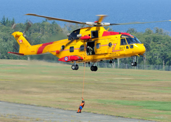 Agusta-Westland CH-149 Cormorant des Forces Armées Canadiennes.